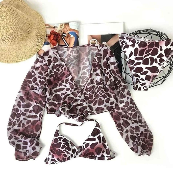 New 3 piece swimsuit in two colours - Picture 2 of 4